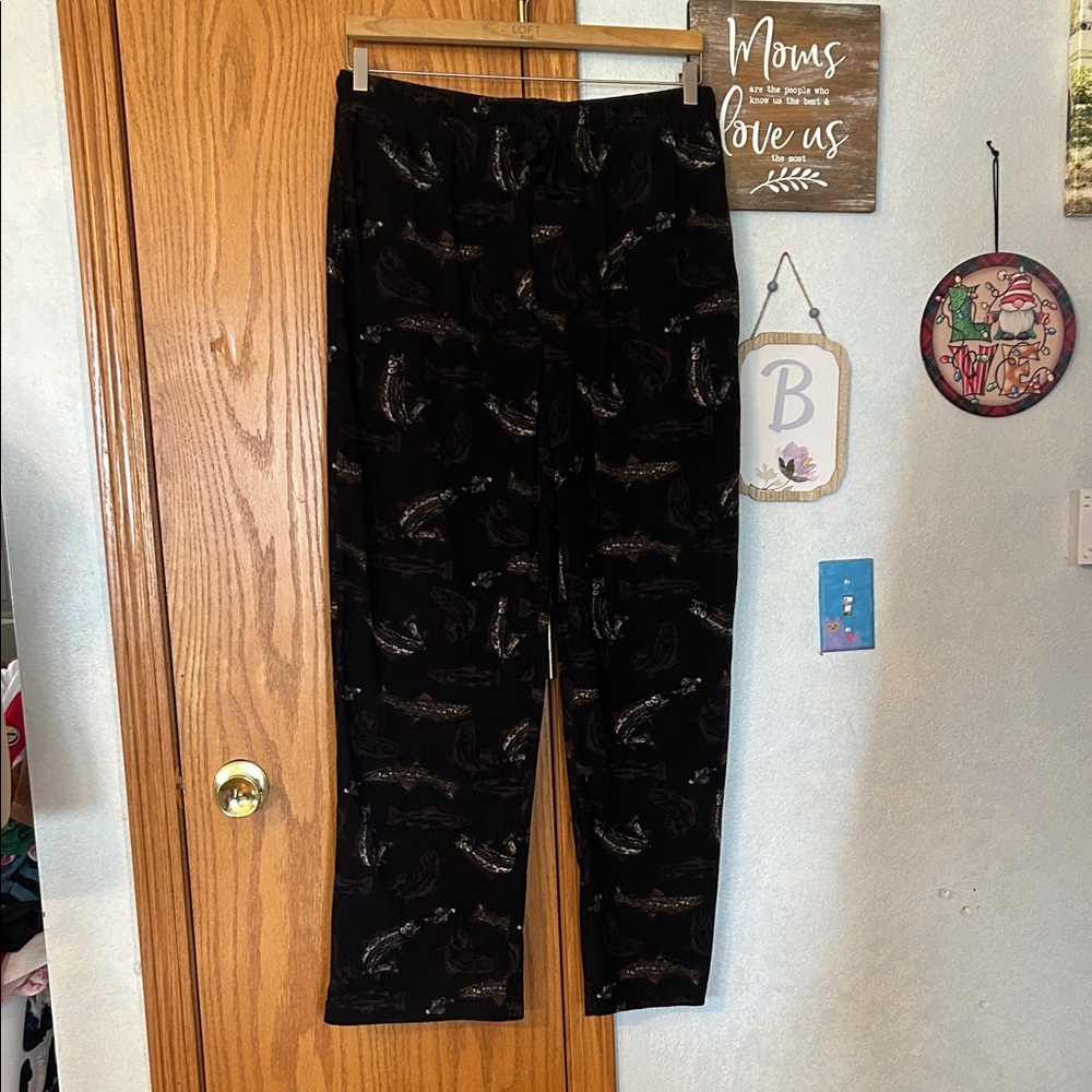 Croft & Barrow Black Pajama Pants